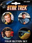 Star Trek Cast Buttons